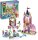 LEGO 6250996 / 41162 Disney Princess Royal Celebration Playset, Ariel, Aurora & Tiana, 3 Mini Dolls, Multicolor