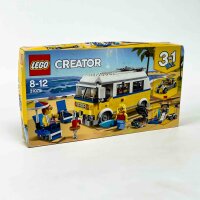 LEGO Creator 31079 Camper Surfer Van – Motorhome Building Toy, 3-in-1 Conversion Options, 379 Pieces