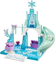 LEGO 10736 Juniors Building Set – Anna & Elsas Ice Playground, Disney Frozen Playset with Figures, Sled & Ice Slide, Easy Assembly for Children