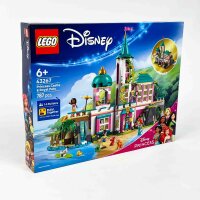 LEGO Disney Princess 43267 Schloss-Set, detailreich, inkl. Arielle, Rapunzel, Mulan, Jasmin, Vaiana Figuren, Spielzeug ab 6 Jahren