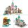 LEGO Disney Princess 43267 Schloss-Set, detailreich, inkl. Arielle, Rapunzel, Mulan, Jasmin, Vaiana Figuren, Spielzeug ab 6 Jahren