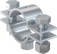 Fischer FFSC 114,3 Festpunktschelle 2er-Set für...