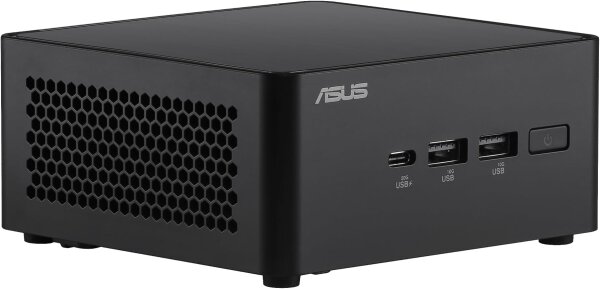 ASUS RNUC14RVHU500002I NUC 14 Pro Tall Mini-PC, Intel Core U5-125H, Intel Arc Grafik, Wi-Fi 6E, ohne Betriebssystem, EU-Netzkabel