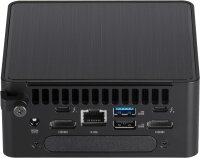 ASUS RNUC14RVHU500002I NUC 14 Pro Tall Mini-PC, Intel Core U5-125H, Intel Arc Grafik, Wi-Fi 6E, ohne Betriebssystem, EU-Netzkabel
