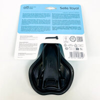Selle Royal Explora Junior Fahrradsattel, schwarz, für 16-20 Zoll Kinderfahrräder, ergonomisch, komfortabel, stoßdämpfend
