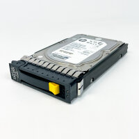 HP MB2000FCWDF 2TB SAS hard drive, 7.2K RPM, 6Gb/s, Dual Port, refurbished, model 819R6L4, 743403