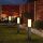 SSC-LUXon DRADO path light, set of 4, anthracite, E14 socket, IP44, outdoor bollard light with base