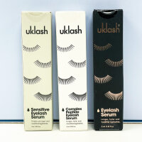 UKLASH Beauty Set, 5 UKHAIR, 2 UKLIPS, 3 UKLASH, 2 UKBROWN, Eyelash & Brow Care, Hair Serum, Lip Care