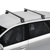 CRUZ Airo Dark T 925 773 Dachgepäckträger, 2 Stück, 118 cm, Aluminium, aerodynamisch, abschließbar