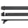 CRUZ Airo Dark T 925 773 Dachgepäckträger, 2 Stück, 118 cm, Aluminium, aerodynamisch, abschließbar