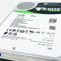 Seagate Exos X18 ST14000NM005J, 14TB SAS Festplatte, hohe...