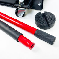 GENTOR 3T hydraulic trolley jack, 75-505mm lifting height, car jack, model with scratches