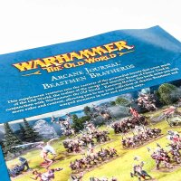 Warhammer Arcane Journal Beastmen Brayherds, englisch, Erweiterungsbuch, Hintergrundinfos, Armeeregeln, Szenarien