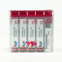 V7 Plus GMF57120, 5 pieces, end mill, 4-flute, 12 mm diameter, 12 mm shank, 26 mm cutting length, 83 mm overall length