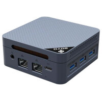 SOYO M4 Mini-PC, 12GB RAM, 512GB SSD, Triple 4K-Display, HDMI/DP, WiFi 5, BT 5.0, USB 3.2, 2x LAN, Typ-C, Audio