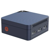 SOYO M4 Mini-PC, 12GB RAM, 512GB SSD, Triple 4K-Display, HDMI/DP, WiFi 5, BT 5.0, USB 3.2, 2x LAN, Typ-C, Audio