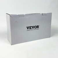 VEVOR Vakuumiergerät, 130W, Doppelpumpe, 90kPa, Lebensmittelversiegelung, Trocken/Feucht, Schneidwerk, Beutel & Schlauch