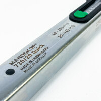 Stahlwille 730/20 Q Drehmomentschlüssel, 40-200 Nm, Ratschenmechanik, präzise Einstellung, robustes Design