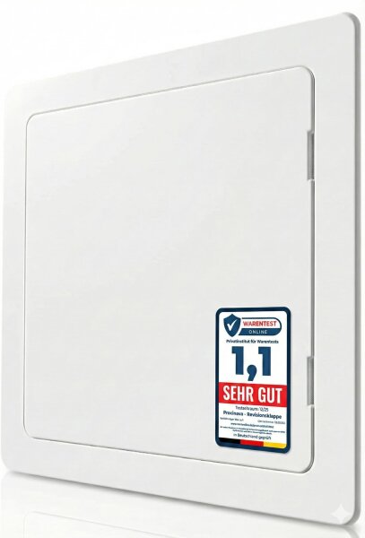 Proxinova inspection hatch 55x55 cm, ABS plastic, adjustable, flush-mounted, for drywall, fuse box, chimney, cables, pipes