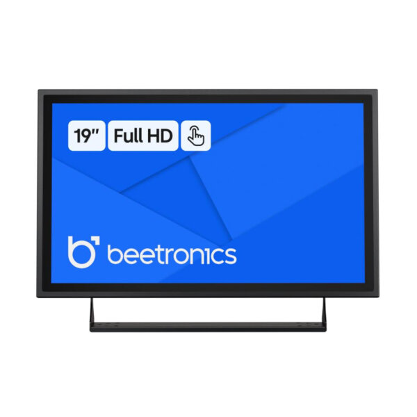 Beetronics BEE19TS7M/U1, 19" touchscreen monitor, metal housing, 19 VDC, 1.5A, voltage range 9-36V