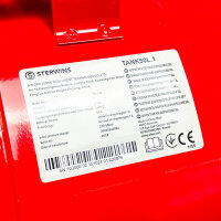 Sterwins DG-50L Ausdehnungsgefäß 50L, 8 bar, für Wasser und Luft, robuster Stahlbehälter, vielseitig einsetzbar
