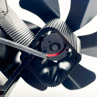 Double-headed stove fan, fireplace fan, 80-250°C, cordless, quiet, automatic temperature control, for wood stoves and fireplaces