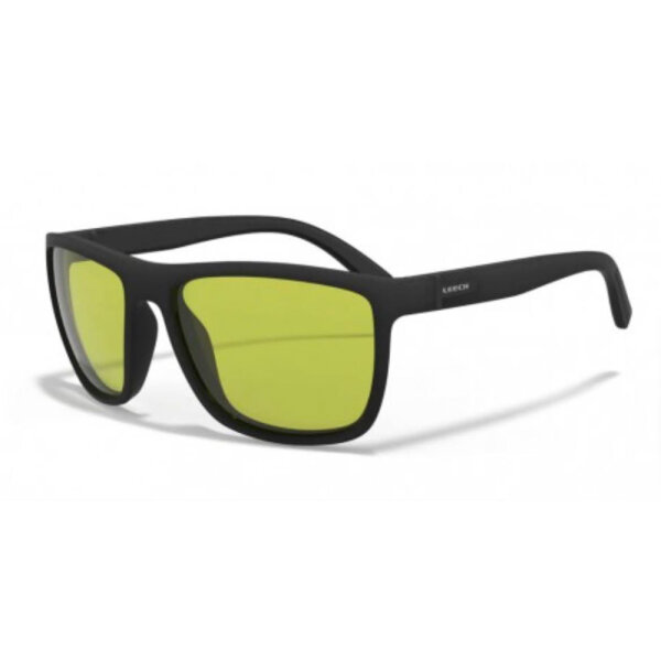 Leech ATW6 A2006C Polbrille, gelbe Gläser, Polarisationsbrille, UV-Schutz, leichter Rahmen