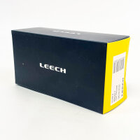 Leech Reflex Y S2390B Angelbrille, gelbe Gläser, Polarisationsfilter, UV-Schutz, leichter Rahmen