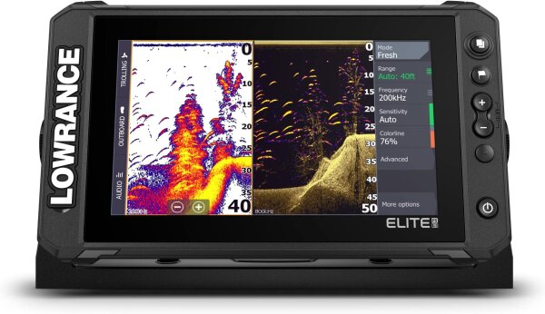 Lowrance Elite FS 9, 000-15706-001, Fischfinder & Navigationssystem, 9" Display, Touchscreen, ohne Geber, Netzwerkfähig, GPS