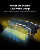 Lexar LD5U08G60C38LG-RGD DDR5 RAM 16GB Kit (2x8GB), 6000MHz, UDIMM, Desktop-Speicher, Intel XMP 3.0/AMD EXPO, On-die ECC, 1,25V