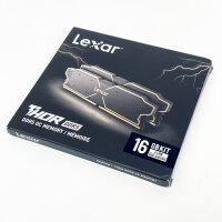 Lexar LD5U08G60C38LG-RGD DDR5 RAM 16GB Kit (2x8GB), 6000MHz, UDIMM, Desktop-Speicher, Intel XMP 3.0/AMD EXPO, On-die ECC, 1,25V