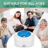 Veicomtech Ionic Fußbad Detox Maschine, Fuß Spa System, 2 Arrays, 100 Einlagen, für Zuhause, Salon, Spa, Entgiftung, Wellness