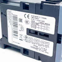 Siemens 3RT2016-1BB42 Motorschütz S00, 1 Öffner, 9A/22A, 4kW, 24V DC, Schütz für Motorsteuerung