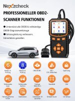 Nexzcheck K89 OBD2 Diagnostic Tool, Car Adapter, Full...