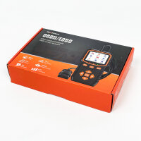 Nexzcheck K89 OBD2 Diagnostic Tool, Car Adapter, Full OBD-II Functions, Engine Fault Code Reader, German Version, for BMW VW Mercedes Audi