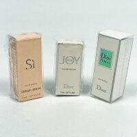 Mini Parfum Set, Giorgio Armani Si 7ml, Dior Joy 5ml,...