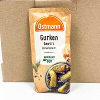 Ostmann Gurken Gewürz, 9er Pack, Einmachgewürz,...