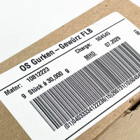 Ostmann Gurken Gewürz, 9er Pack, Einmachgewürz, 30g pro Pack, lange Haltbarkeit bis 07/2029, Artikelnummer 10812223