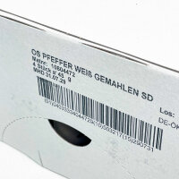 Ostmann Weißer Pfeffer gemahlen, 4er Pack, 45g je Dose, lange Haltbarkeit bis 07/2029, fein gemahlen, Artikel 10804472