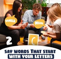 ATM Gaming QUICKSTOP Kartenspiel, Familienspiel, 2-7 Spieler, schnelle Runden, lustiges Partyspiel ab 10 Jahren, 30 Min Spielzeit