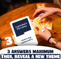 ATM Gaming QUICKSTOP Kartenspiel, Familienspiel, 2-7 Spieler, schnelle Runden, lustiges Partyspiel ab 10 Jahren, 30 Min Spielzeit