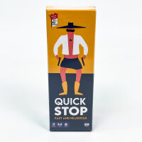 ATM Gaming QUICKSTOP Kartenspiel, Familienspiel, 2-7 Spieler, schnelle Runden, lustiges Partyspiel ab 10 Jahren, 30 Min Spielzeit