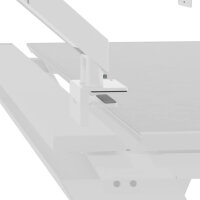 Secretlab Magnus Dual Monitor Arm, Modell M-MONARM2-WHT, Monitorhalterung, Pure White, höhenverstellbar, Kabelmanagement, für 2 Monitore