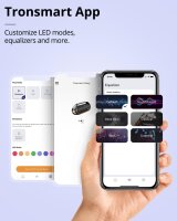 Tronsmart Bang 60W Bluetooth Speaker, IPX6 Waterproof, Strong Bass, LED Light, 15h Battery Life, Party Speaker, AUX/TF/NFC