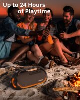 Tronsmart Bang 60W Bluetooth Speaker, IPX6 Waterproof, Strong Bass, LED Light, 15h Battery Life, Party Speaker, AUX/TF/NFC