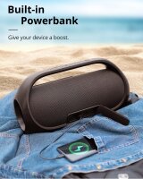 Tronsmart Bang 60W Bluetooth Speaker, IPX6 Waterproof, Strong Bass, LED Light, 15h Battery Life, Party Speaker, AUX/TF/NFC