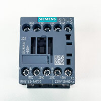 Siemens SIRIUS 3RH2122-1AP00 Hilfsschütz, 4-polig, 230V AC, 50/60Hz, Schraubanschluss, kompakt