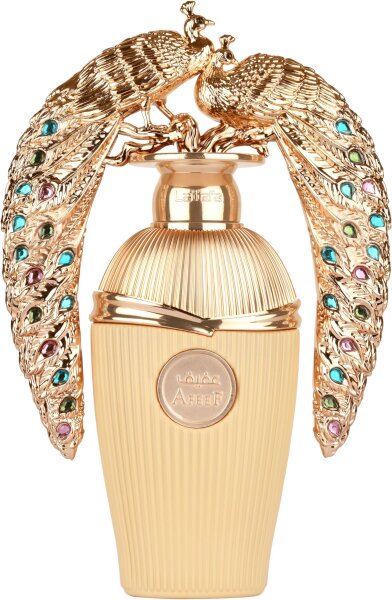 Lattafa Afeef, 100 ml, Eau de Parfum, blumig-fruchtiger Unisexduft, eleganter Flakon