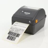 Zebra ZD421d (ZD4A043-D0EW02EZ) Etikettendrucker, 300 DPI, Thermodirekt, 108 mm Breite, WLAN, Bluetooth, USB, RS-232