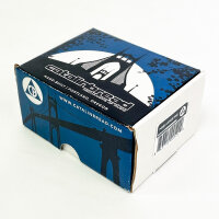 Catalinbread Naga Viper MKII Treble Booster Effect Pedal, versatile range master, black-blue, for electric guitar